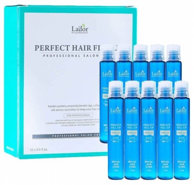 Ампульный филлер для восстановления волос Perfect Hair Fill-Up (4 шт.) Ампульный филлер для восстановления волос Perfect Hair Fill-Up (4 шт.)