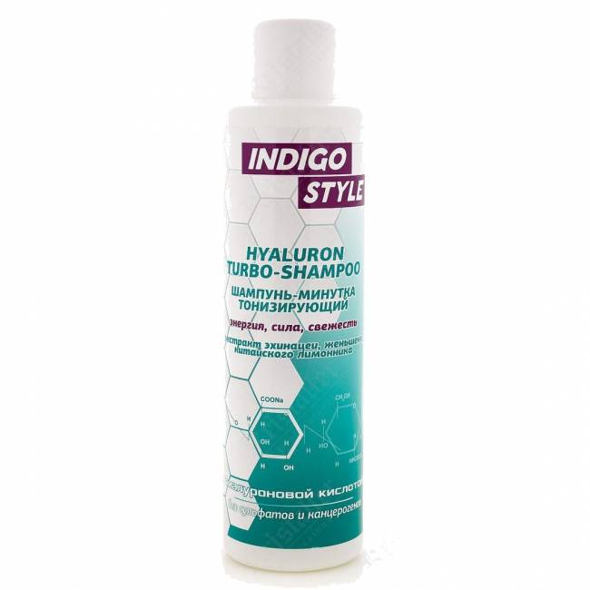 Шампунь-минутка для волос тонизирующий с гиалуроновой кислотой Шампунь-минутка для волос тонизирующий с гиалуроновой кислотой