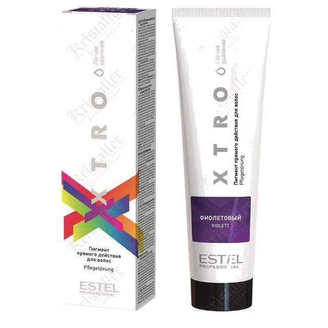 Пигмент прямого действия для волос XTRO white purple Пигмент прямого действия для волос XTRO white purple
