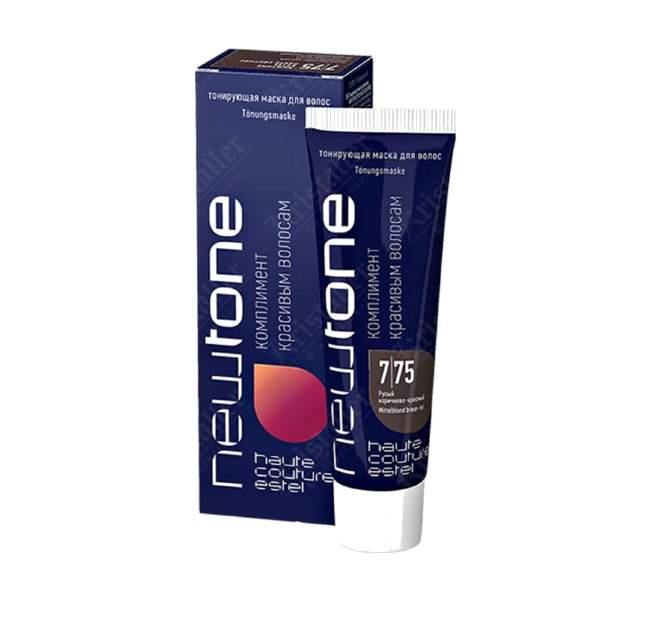 Тонирующая маска для волос Newtone 7/75