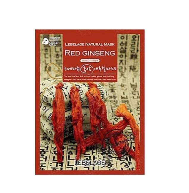Маска тканевая с экстрактом красного женьшеня