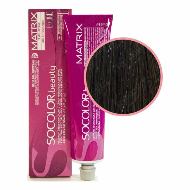 Крем-краска для волос Matrix SOCOLOR beauty 5NW Крем-краска для волос Matrix SOCOLOR beauty 5NW